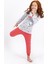Fast And Cute Karmelanj Kız Çocuk Pijama Takımı 1