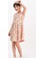 Little Flowers Somon Kolsuz Kız Çocuk Homewear Elbise 2
