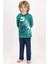 Tirex Dinosaur Yeşil Erkek Pijama Takımı 1