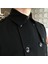 Italyan Stil Slim Fit Mevsimlik Erkek Trençkot Mont Siyah T4977 2