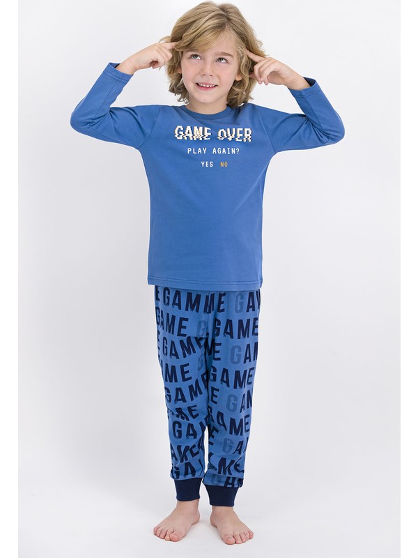 Rolypoly Game Over Indigo Erkek Cocuk Pijama Takimi Fiyati