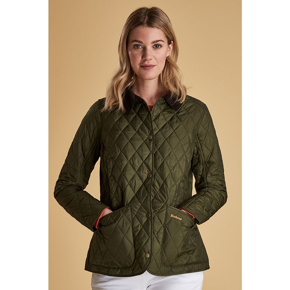 barbour annandale jacket olive