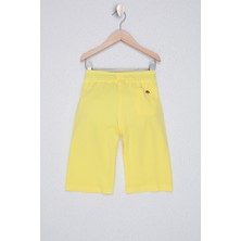 U.S. Polo Assn. Erkek Çocuk Sarı Örme Şort 50222486-VR044