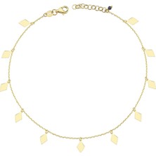 Bilezikci Favori Sarkaçlı 14 Ayar Altın Halhal