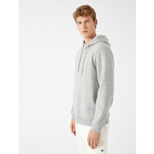 Koton Erkek Kapüşonlu Uzun Kollu Sweatshirt