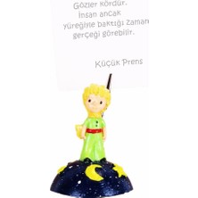 Hediyekanalı Küçük Prens Tasarımlı Biblo Notluk Küçük Prens Kişiye Özel Kupa Hediye Seti