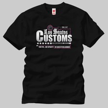 Crazy Los Santos Custom Erkek Tişört