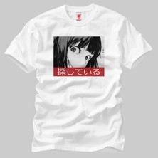 Crazy Sad Japanese Aesthetic Erkek Tişört