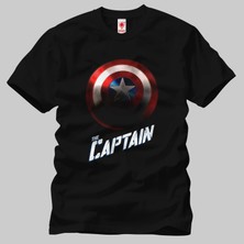 Crazy Marvel Captain America The Captain Erkek Tişört