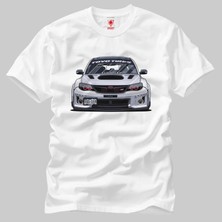 Crazy Subaru Impreza Subieflow Erkek Tişört
