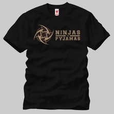 Crazy Team Ninjas In Pyjamas Logo 2 Erkek Tişört
