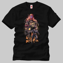 Crazy Avengers Endgame Thanos Avengers Run Graphic Erkek Tişört