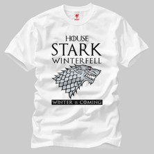 Crazy Game Of Thrones Stark Winterfell Erkek Tişört