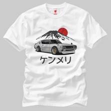 Crazy Nissan Skyline Mountain Erkek Tişört