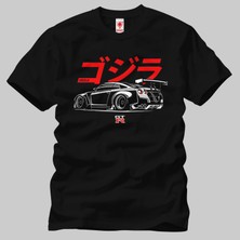 Crazy Nissan Skyline Gtr Godzilla Erkek Tişört