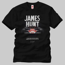 Crazy James Hunt Mclaren Japanese Gp 1976 Erkek Tişört