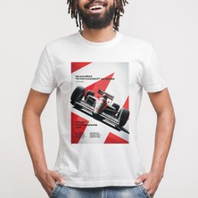 Crazy Formula Mclaren Poster Erkek Tişört