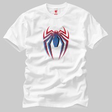 Crazy Spider Verse The Advanced Suit Halftone Spider Erkek Tişört