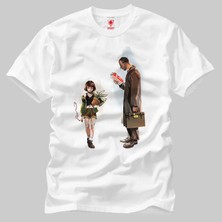 Crazy Leon Mathilda Fun Art Erkek Tişört