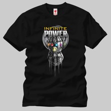 Crazy Avengers Infinity War Power Gauntlet Erkek Tişört