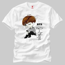 Crazy Bts J Hope Cartoon Erkek Tişört