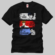 Crazy Death Note The Good The Bad The Shinigami Erkek Tişört