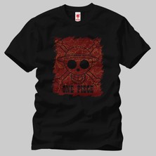 Crazy One Piece Mapa Erkek Tişört