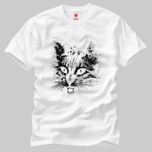 Crazy Angry Cat Erkek Tişört