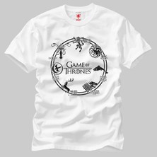 Crazy Game Of Thrones Family Circle Erkek Tişört