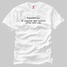 Crazy Programmers Coffe Code Erkek Tişört