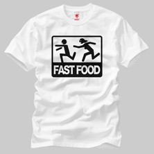 Crazy Fast Food Erkek Tişört