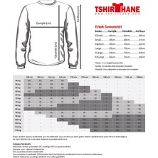 Tshirthane Atari Logo Baskılı Gri Melanj Erkek Örme Sweatshirt Uzun kol