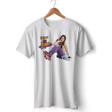 Art Hediye Patines De Soy Luna Tasarımlı Baskılı Tişört Tshirt