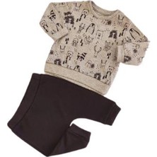 Tongs Baby Baby 2'li Bebe Takım 3502 Gri