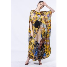 Nomads Felt Gustav Klimt Lady With Fan Ipek Elbise