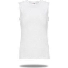 FSM1453 Kadın Modal Sıfır Yaka T-Shirt Kolsuz Body