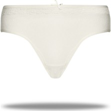 FSM1453 Kız Çocuk Pamuklu Dantelli Külot 6'lı