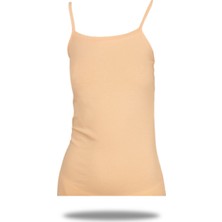 FSM1453 Kız Çocuk Pamuklu Ip Askılı Likralı Renkli Atelt 6'lı