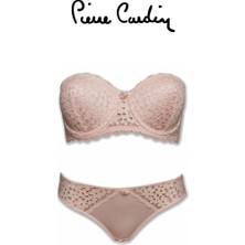 Pierre Cardin 4581 Pansy Balenli Straplez Destekli Sütyen Takımı