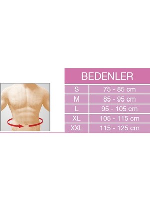 Orlex K 509  Abdominal Korse Havlu Pedli