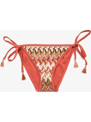 Koton Düşük Bel Bağlamalı Bikini Altı