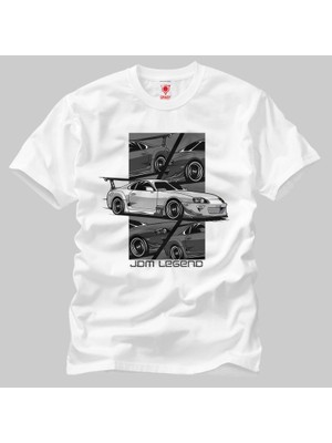 Crazy Toyota Supra Jdm Legend Erkek Tişört