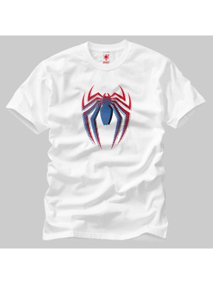 Crazy Spider Verse The Advanced Suit Halftone Spider Erkek Tişört