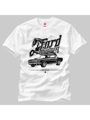 Crazy Ford Mustang 1967 Erkek Tişört