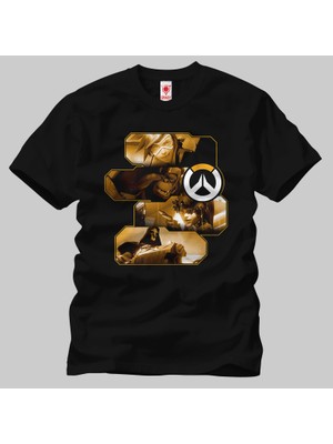 Crazy Overwatch Heroes And Assassins Erkek Tişört
