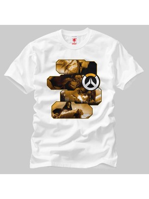 Crazy Overwatch Heroes And Assassins Erkek Tişört