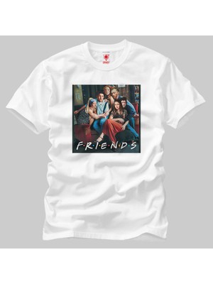 Crazy Friends Art Erkek Tişört