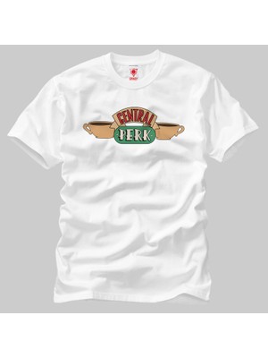 Crazy Central Perk Logo Erkek Tişört