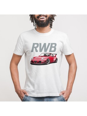 Crazy Rauh Welt Red 911 Erkek Tişört