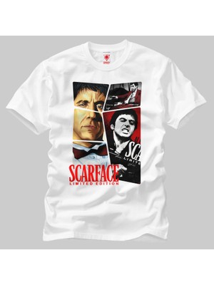 Crazy Scarface Collage Erkek Tişört